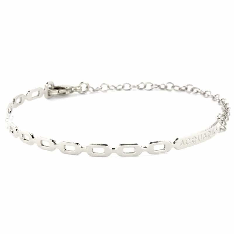 Gourmette mini link argent-Acquadila-1509
