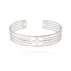 Manchette Piazza plaquée argent-Acquadila-2266
