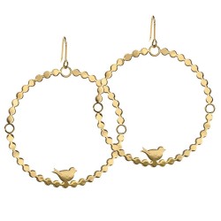 Boucle d’oreilles Eternity or-Acquadila-2967