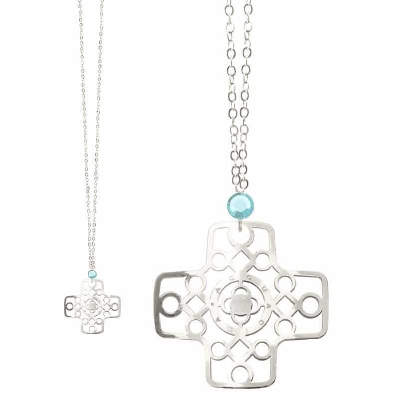 Sautoir AX argent-Acquadila-309