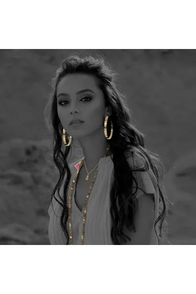 Créoles Ecorce - A la fois chic et audacieuses.