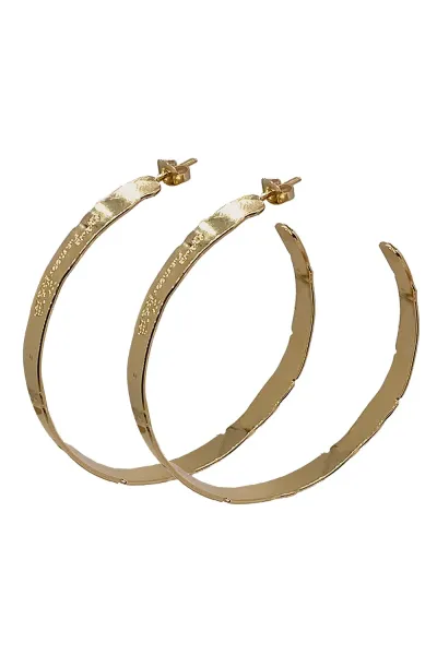 Créoles Ecorce - A la fois chic et audacieuses.