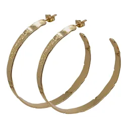 Créoles Ecorce - A la fois chic et audacieuses.