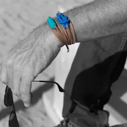 Bracelet Pare-Battage Protect Me Noir - Le bodyguard !