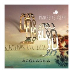 Manchette Dream plaquée or