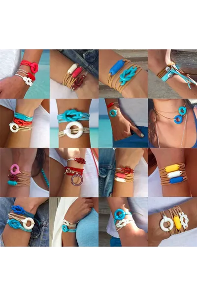 Bracelet Hold Me orange - En Signe d'affection