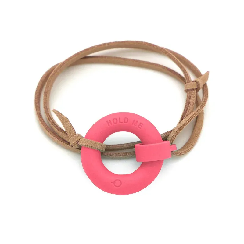 Bracelet Hold Me corail - Un bracelet très affectueux