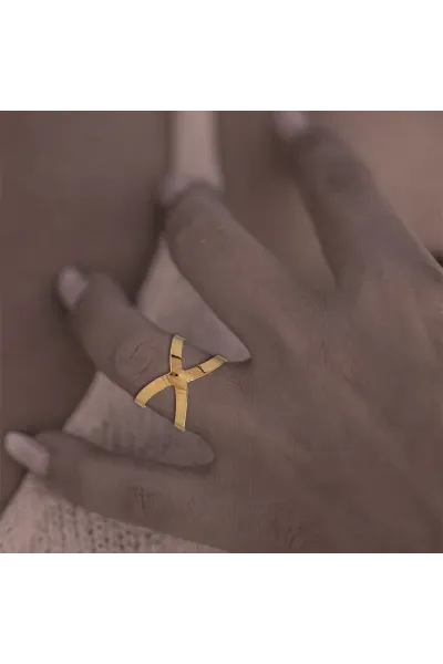 Bague Infini or - Fabriquée en Corse par Acquadila