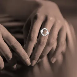 Bague Nello argent - Fabriquée en Corse par Acquadila