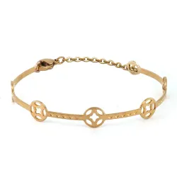 Jonc Mandala or - Invitation à la Méditation