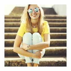 Jonc message gravé Trefle doré-Acquadila-417