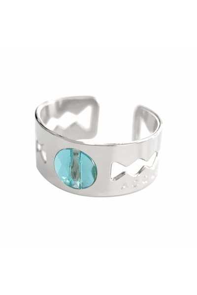 Bague Galaxie argentée - Swarovski élément-Acquadila-972